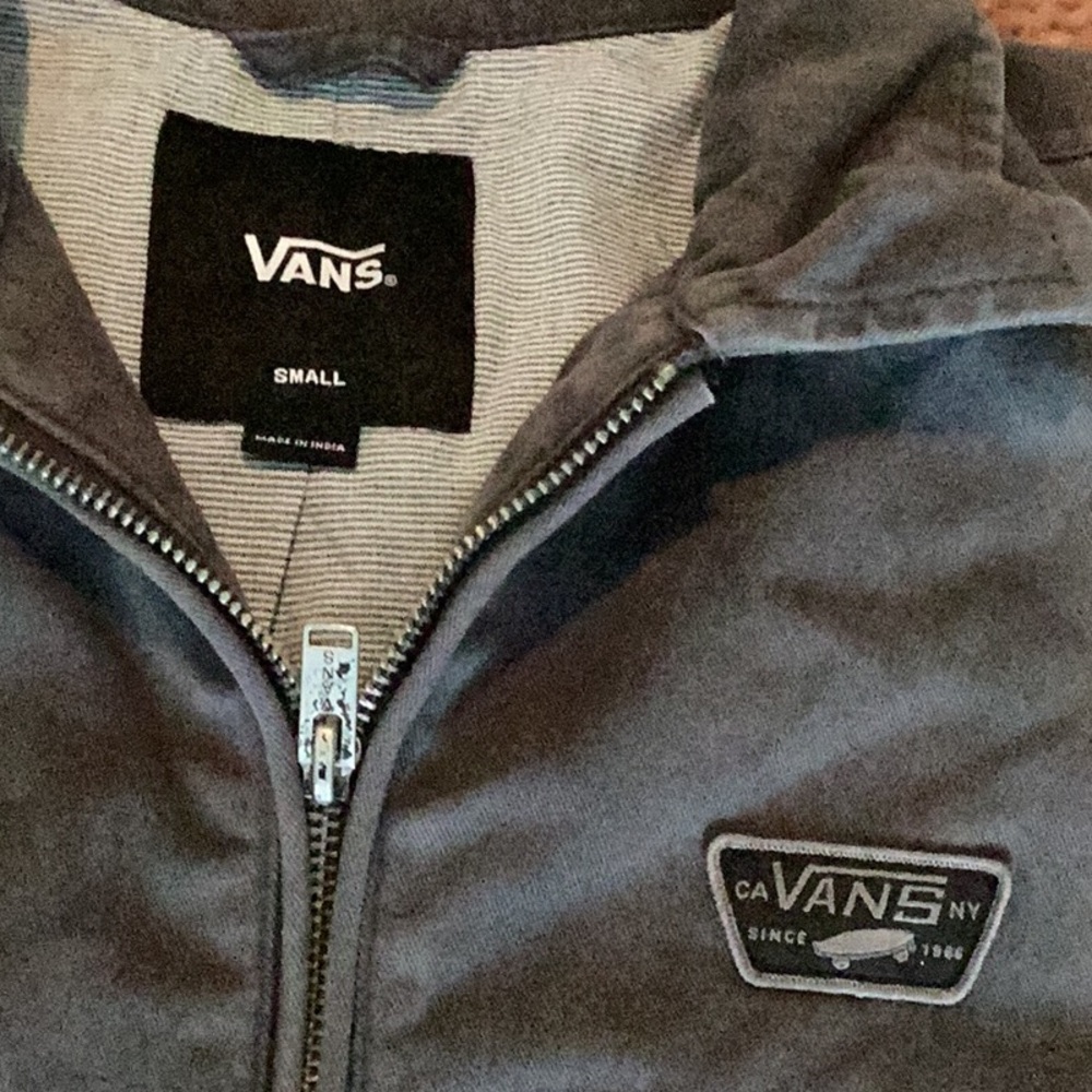 EUC Vans Canvas Zip Jacket - Picture 2 of 7